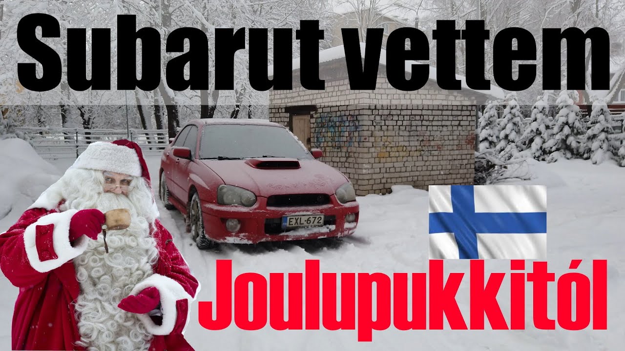 Subarut vettem Finnországból