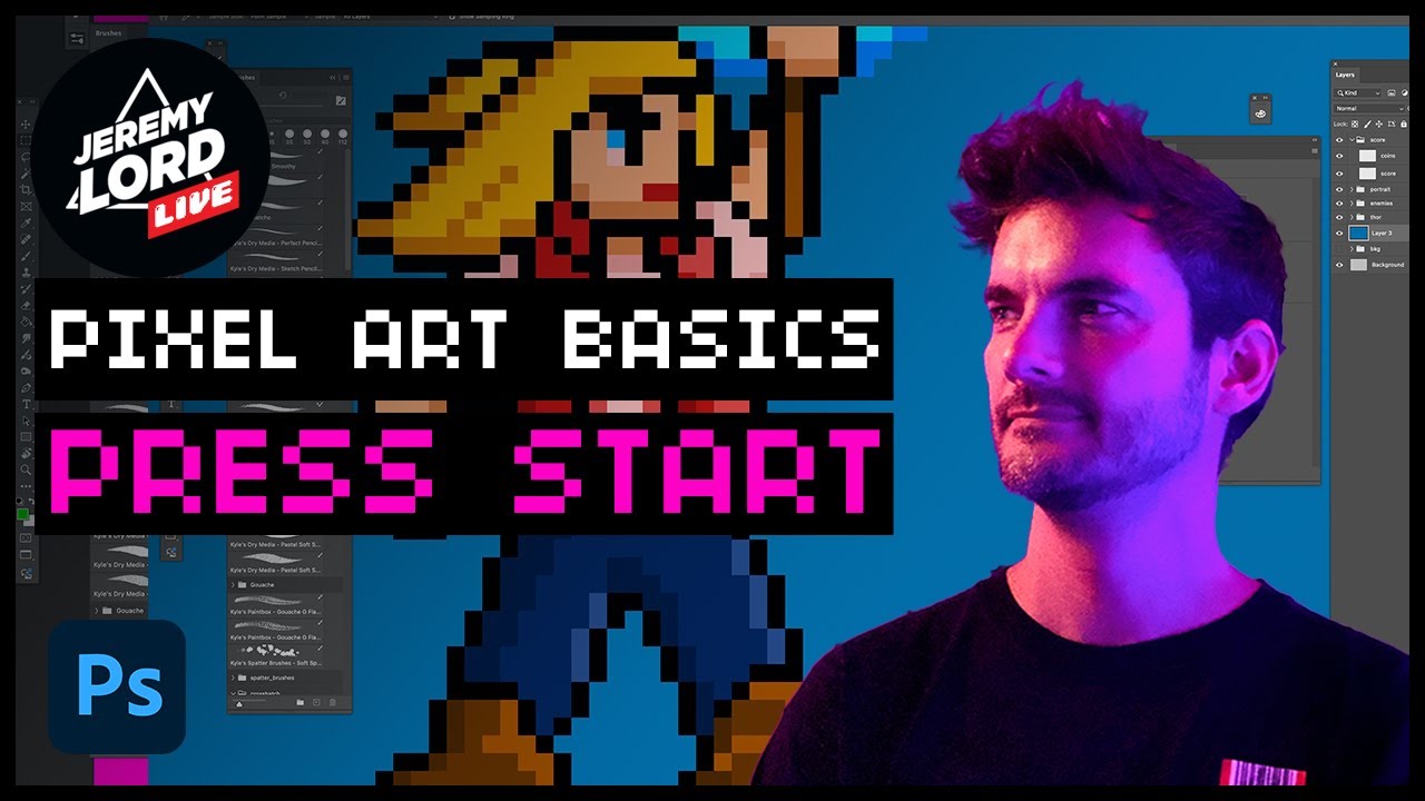Pixel Art Basics – Pressing Start (Part 1)