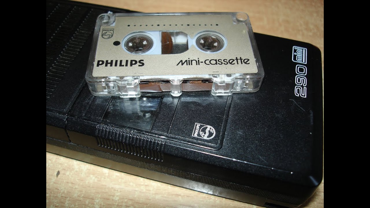 Philips 290 mini pocket memo - voice recorder cassette LFH007