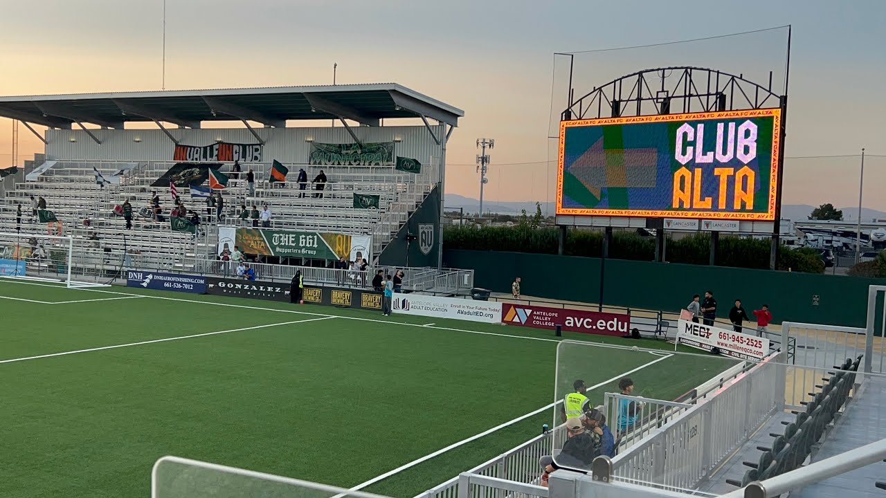 Lancaster Municipal Stadium Home Of ALTA FC con La Banda 2025