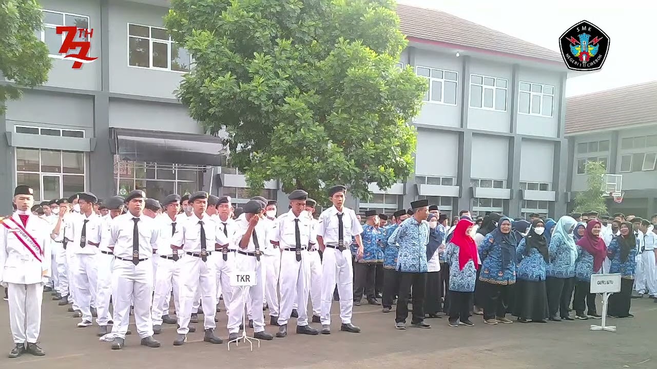 🔴LIVE UPACARA HARI KEMERDEKAAN NKRI KE 77 | SMKN 1 CIREBON