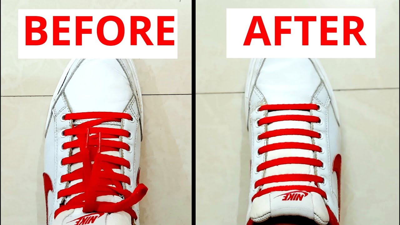 How To HIDE Your Laces Very Easy & Fast Shoelace Hack | Men's Style Essential
