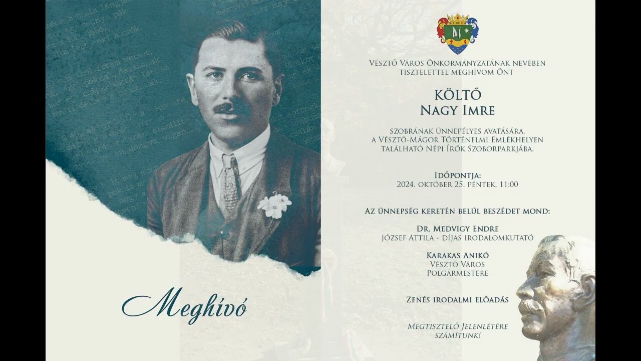 Sárrétudvari Költő Nagy Imre  ( 1896 - 1942 ) : Álmatlan éj ( 1934 )