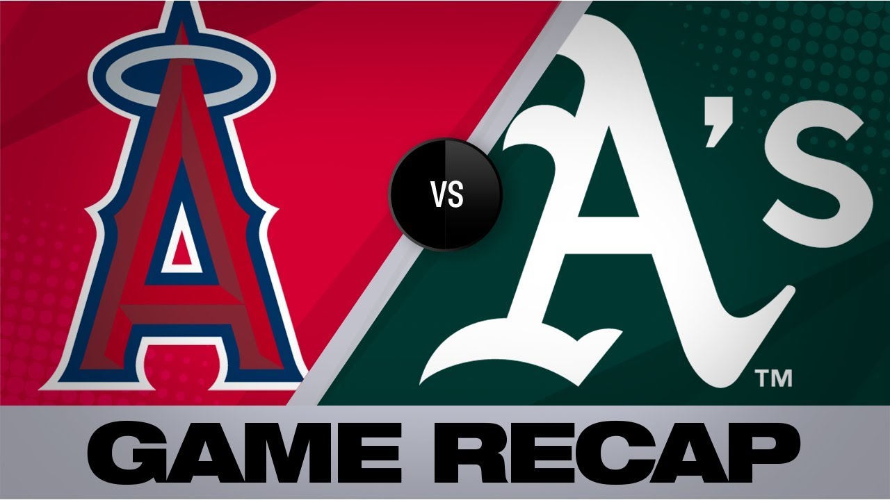 Brown, Chapman lead A's in a win over Halos | Angels-A's Game Highlights 9/3/19
