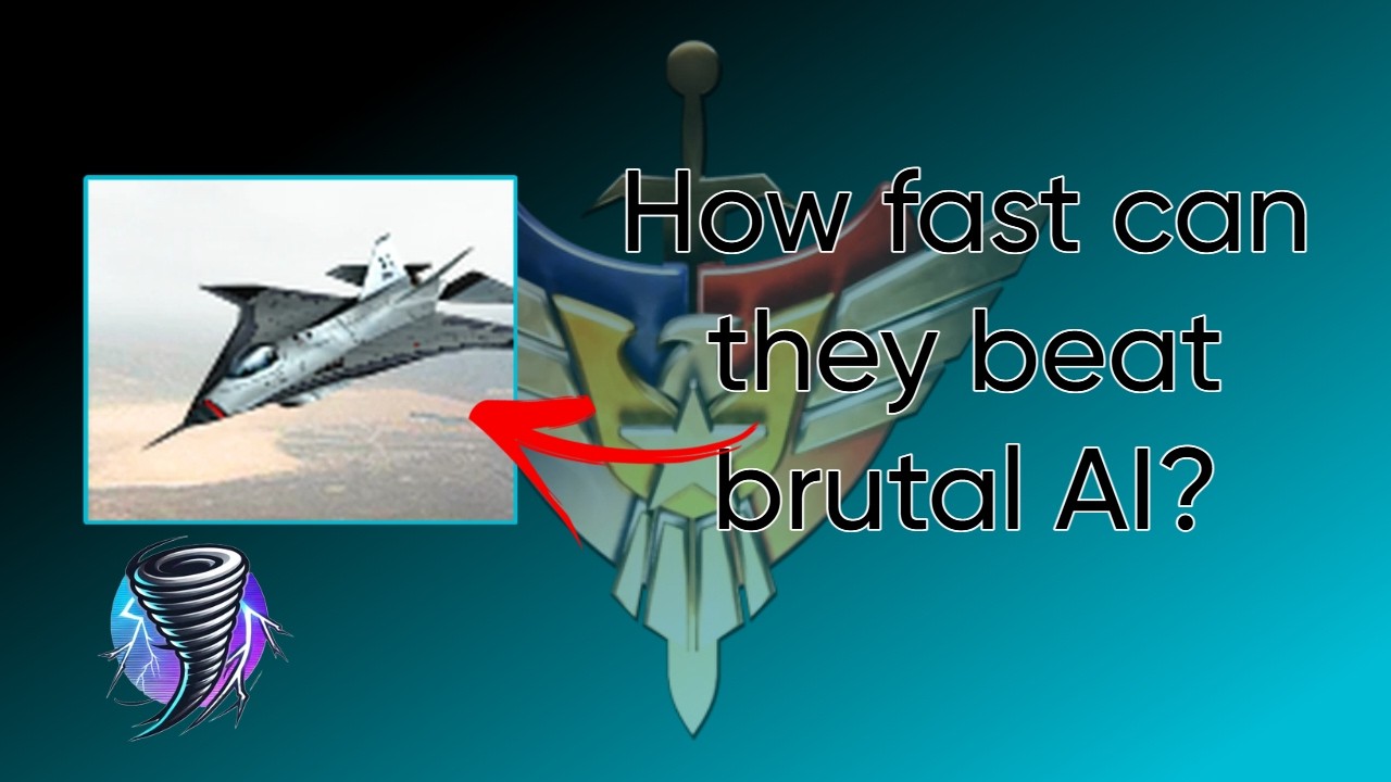 How fast can auroras alone speedrun brutal AI? C&C Generals