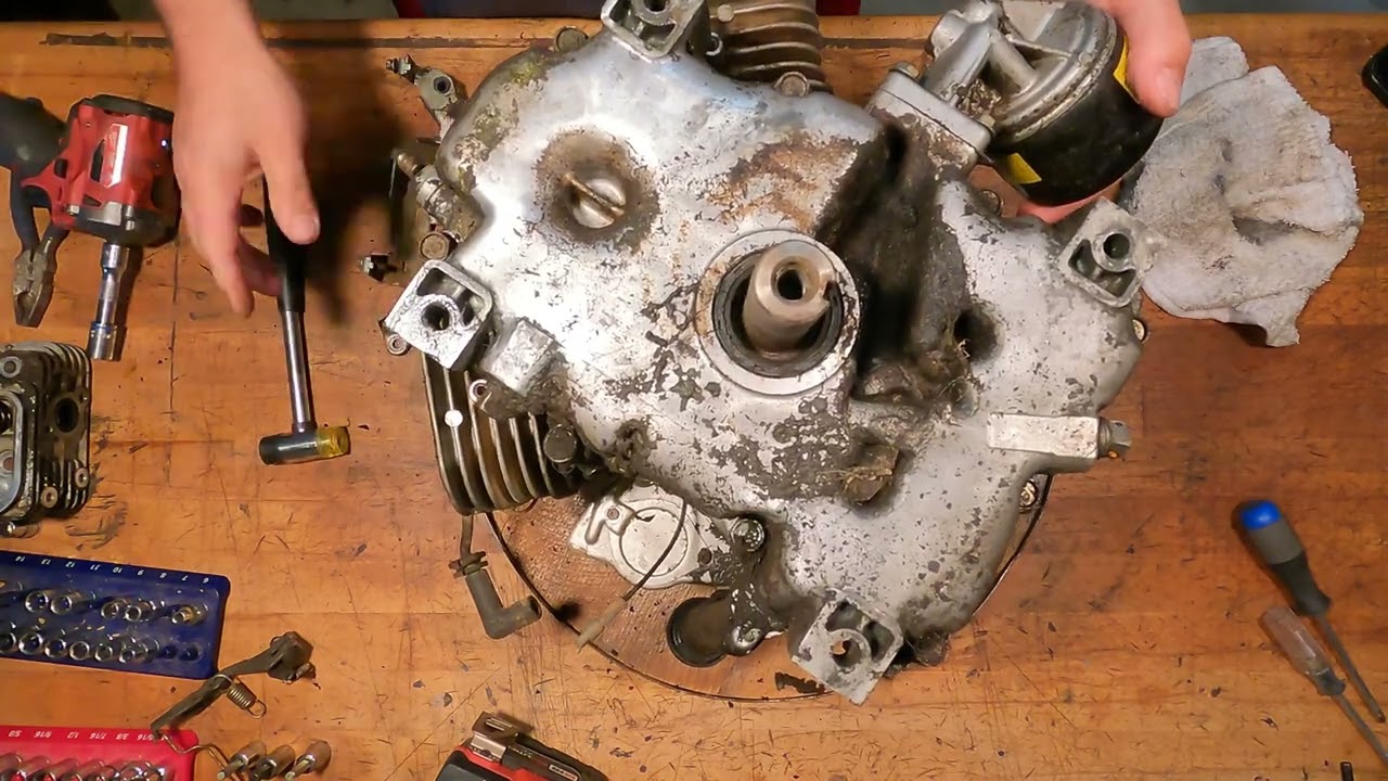 Great Dane Vanguard 18HP Engine Removal and Teardown
