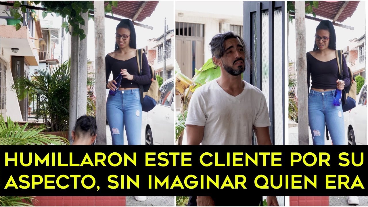 Humillaron este cliente por su aspecto, sin imaginar quien era