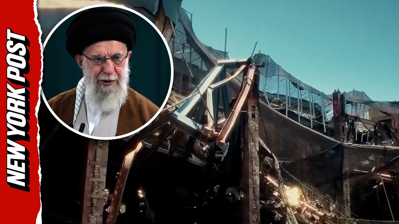 Iran Unveils Rare Footage of Khamenei's Compound After Attacks