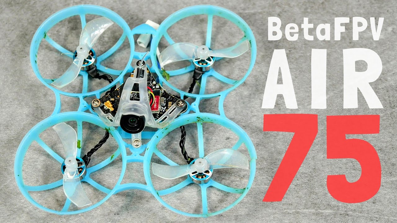 AIR75: TINYWHOOP POTENTE PARA INTERIOR Y EXTERIOR