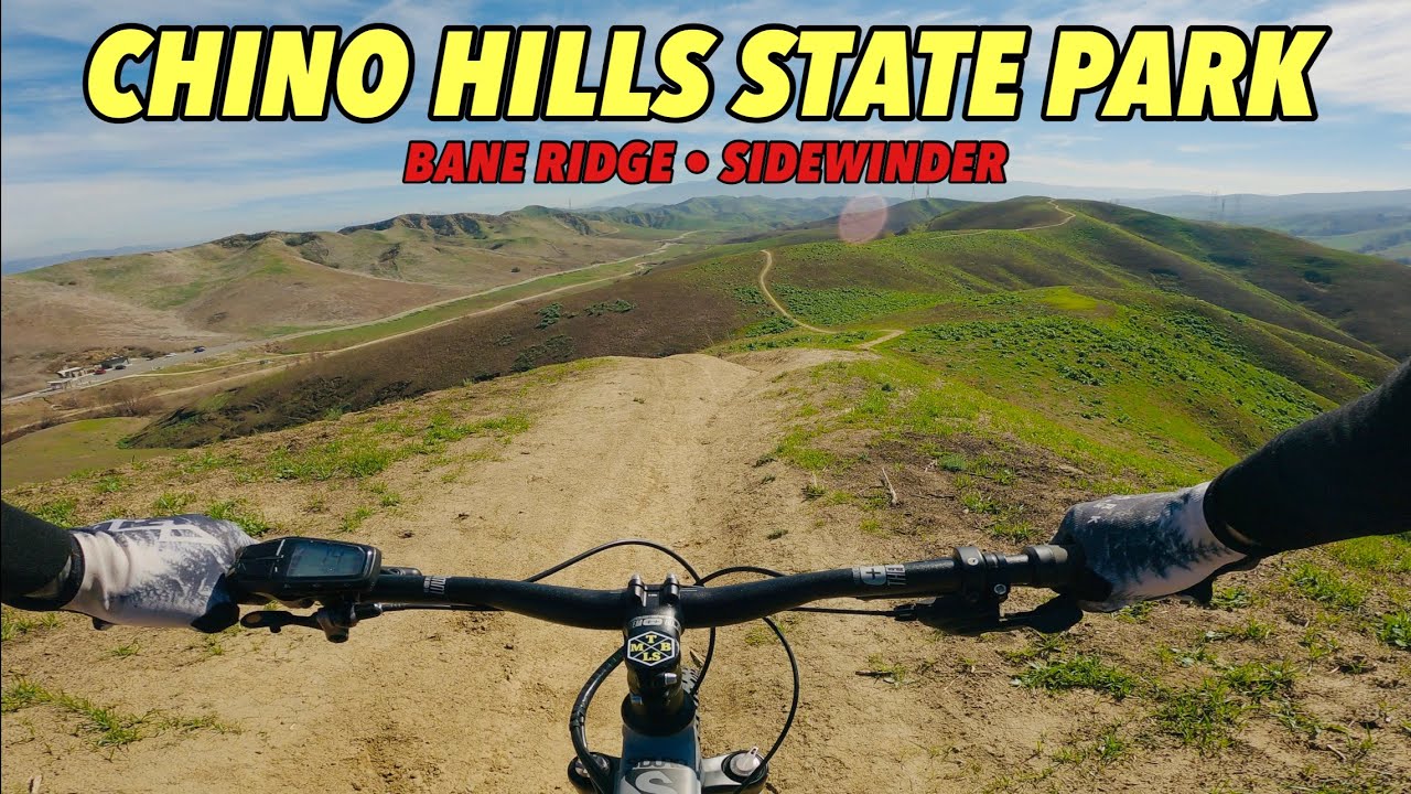 Bane Ridge and Sidewinder Trail | Chino Hills State Park | Mountain Biking Southern California | 4K