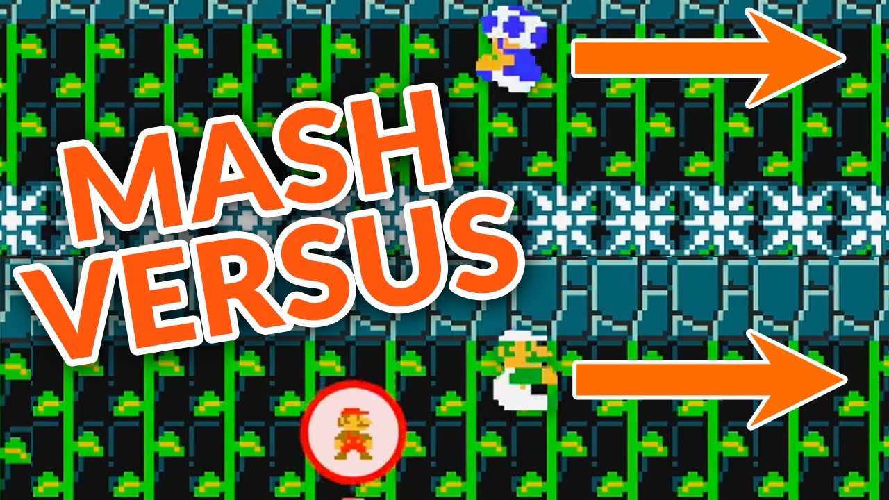 INSANE Button Mashing Multiplayer Versus Level (vs. PangaeaPanga and raysfire)