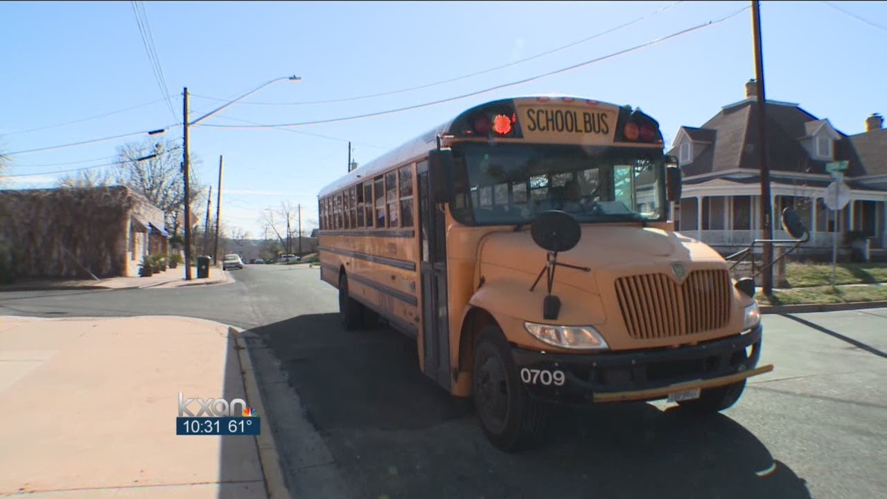 Red light blues: School buses caught on camera