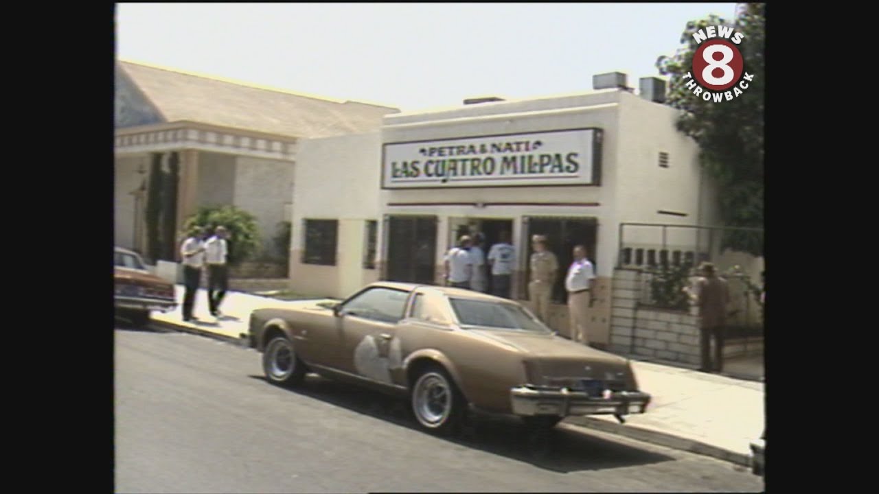Las Cuatro Milpas Mexican Restaurant in San Diego 1986