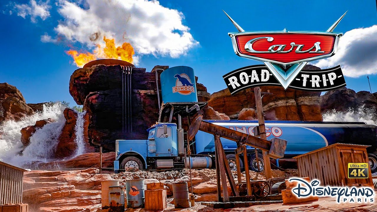 Cars ROAD TRIP On Ride 4K POV Walt Disney Studios Park Disneyland Paris 2023 08 20
