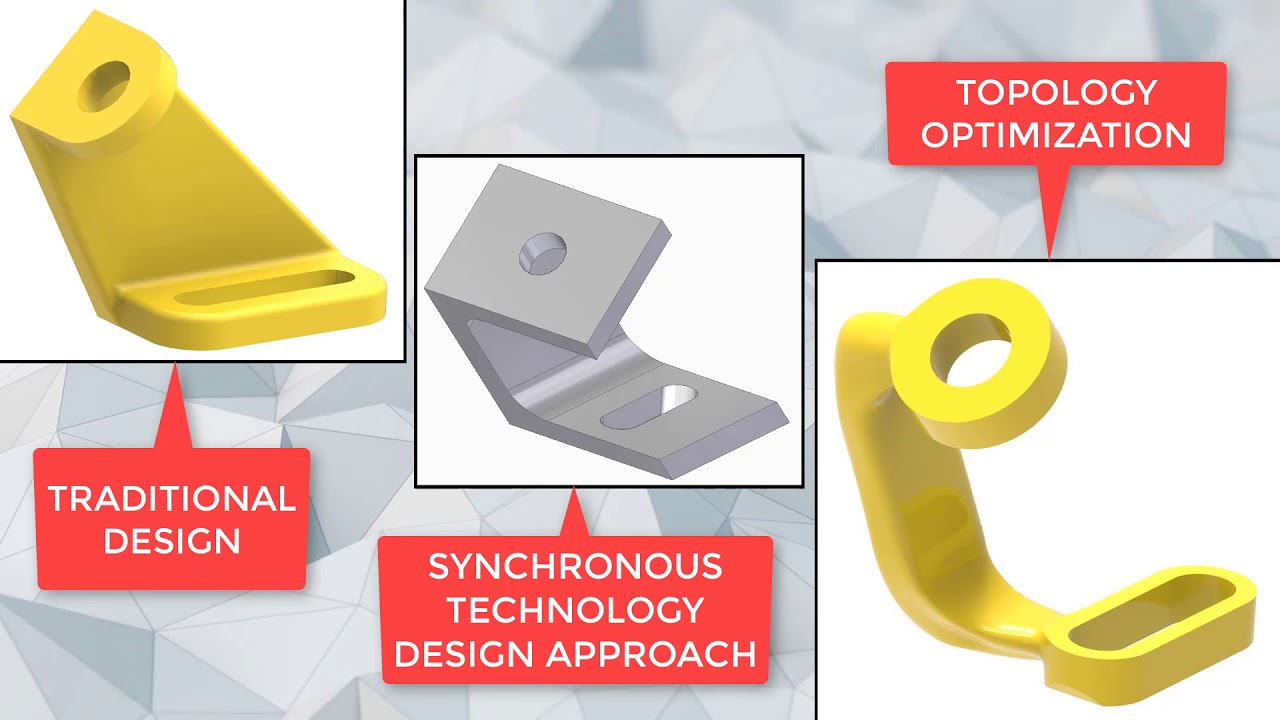 Generative Modeling Structural Optimization- Siemens Solid Edge Tutorial