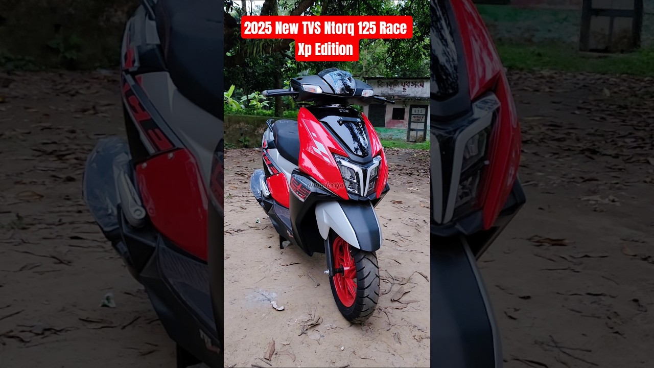 2025 New TVS Ntorq 125 Race Xp Edition Cinematic Status | #anmotoexpo #shorts #cinematic