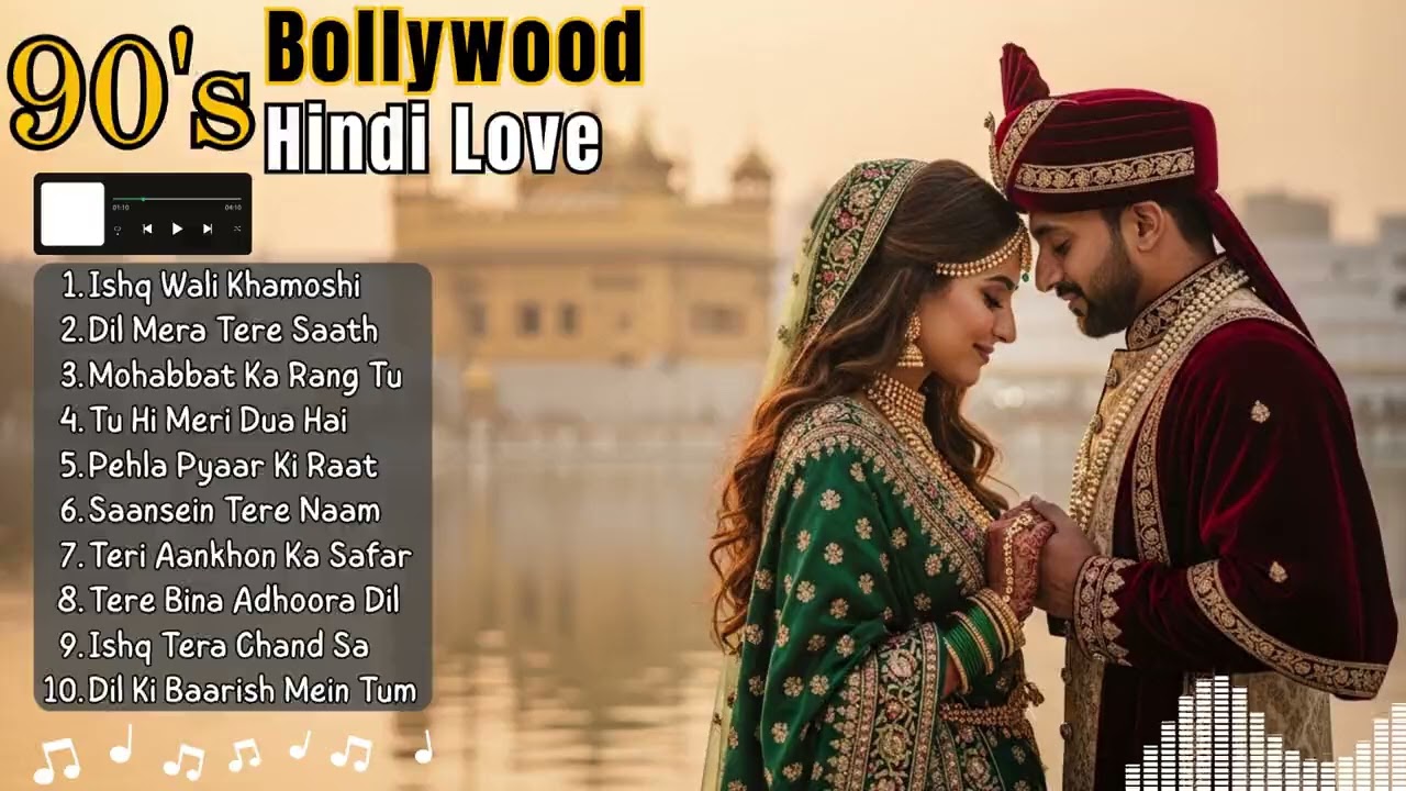 Golden Hits 90s Bollywood Love Songs Most Beautiful Hindi Playlist