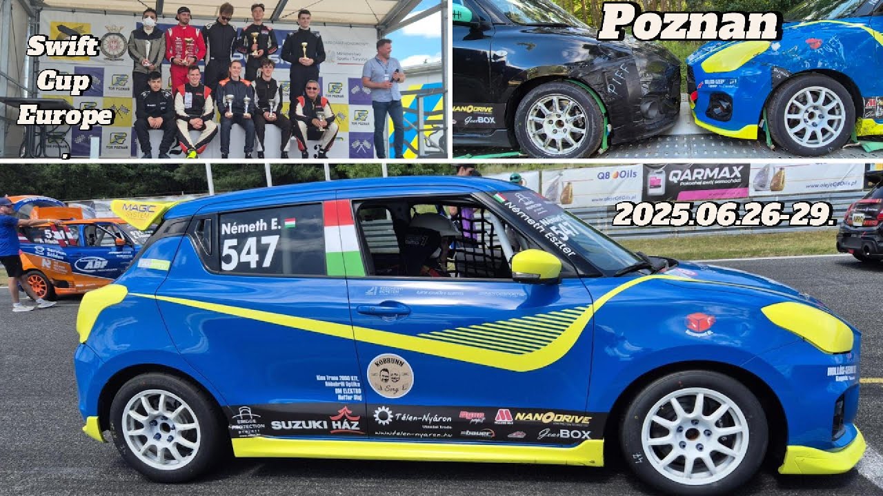 Az ELSŐ futamgyőzelmem a Suzuki kupában // Poznan