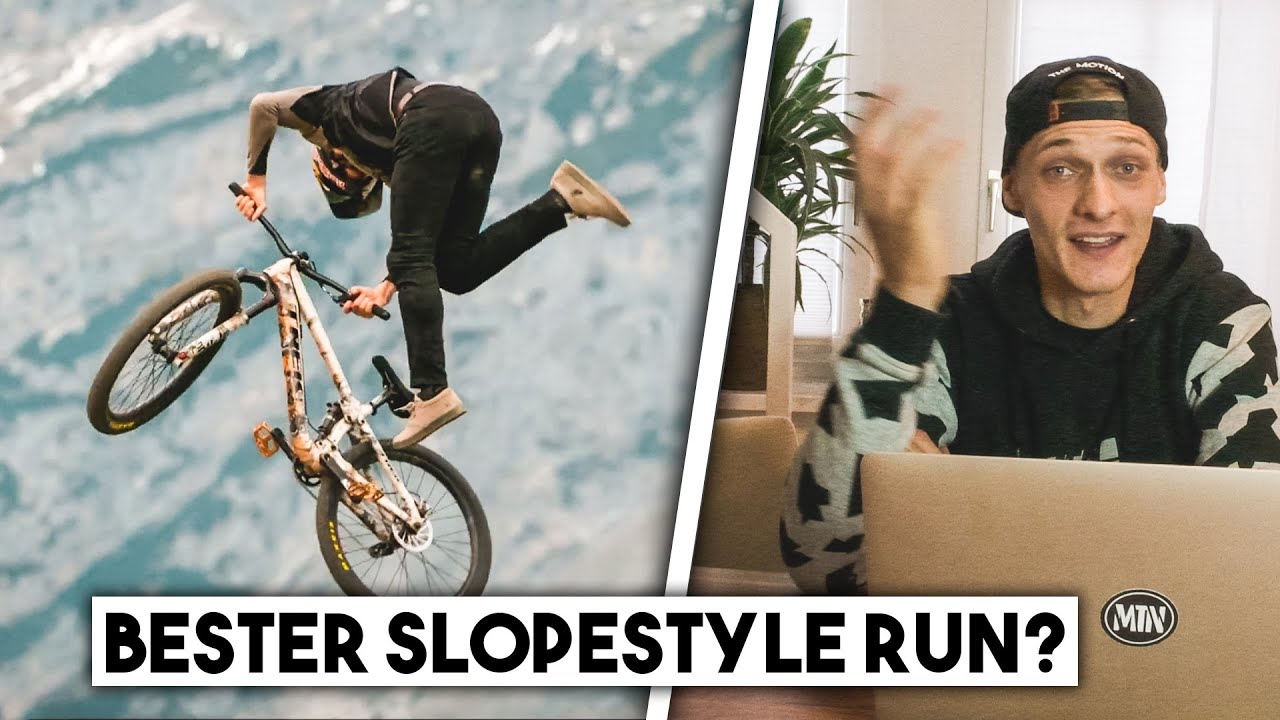 Der BESTE SLOPESTYLE RUN ever? Emil Johansson Crankworx Innsbruck 2020 | Lukas Knopf Reactions