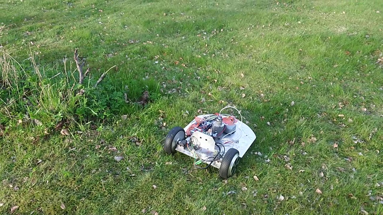 HoverMower high grass cutting test.