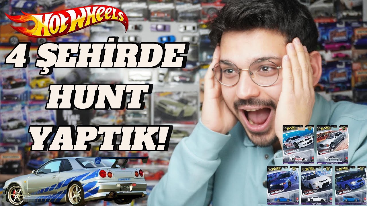 15 Nadir Model Araba Buldum ve İnceledim! | 4 Şehirde Hot Wheels Hunt!