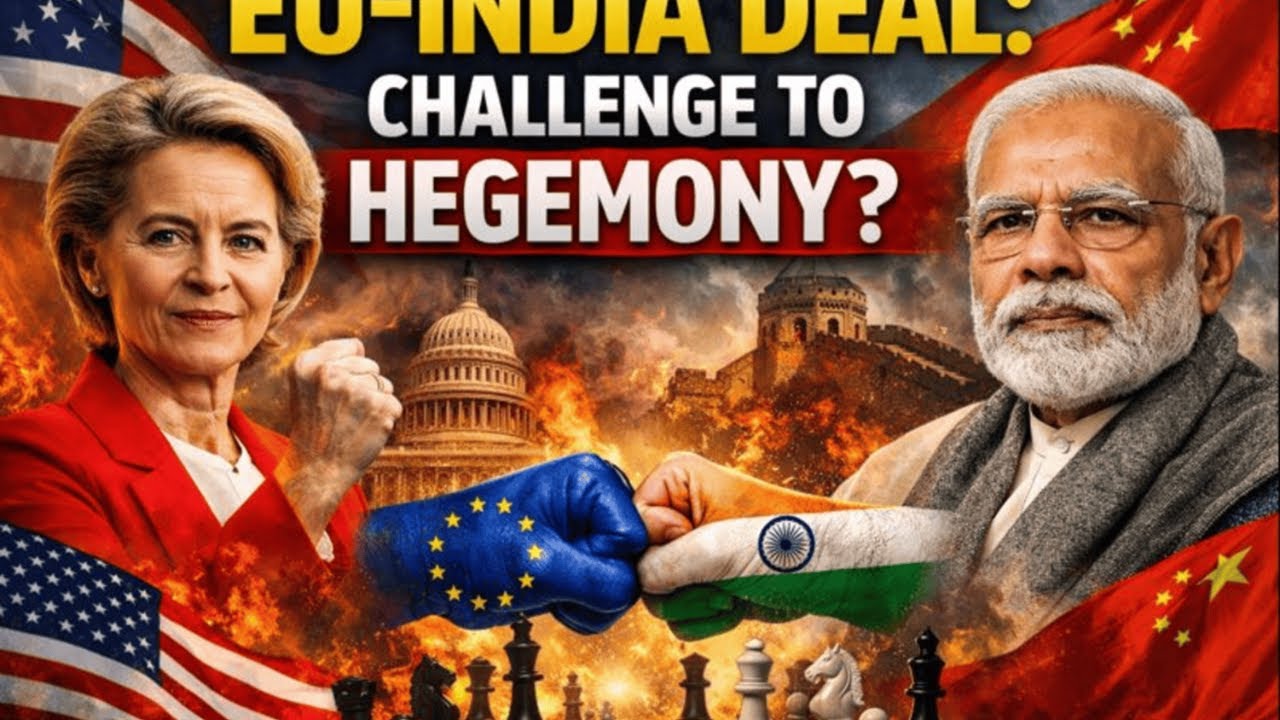 “Geopolitical momentum”: Is EU India deal a challenge to great powers wielding hegemonic policy?