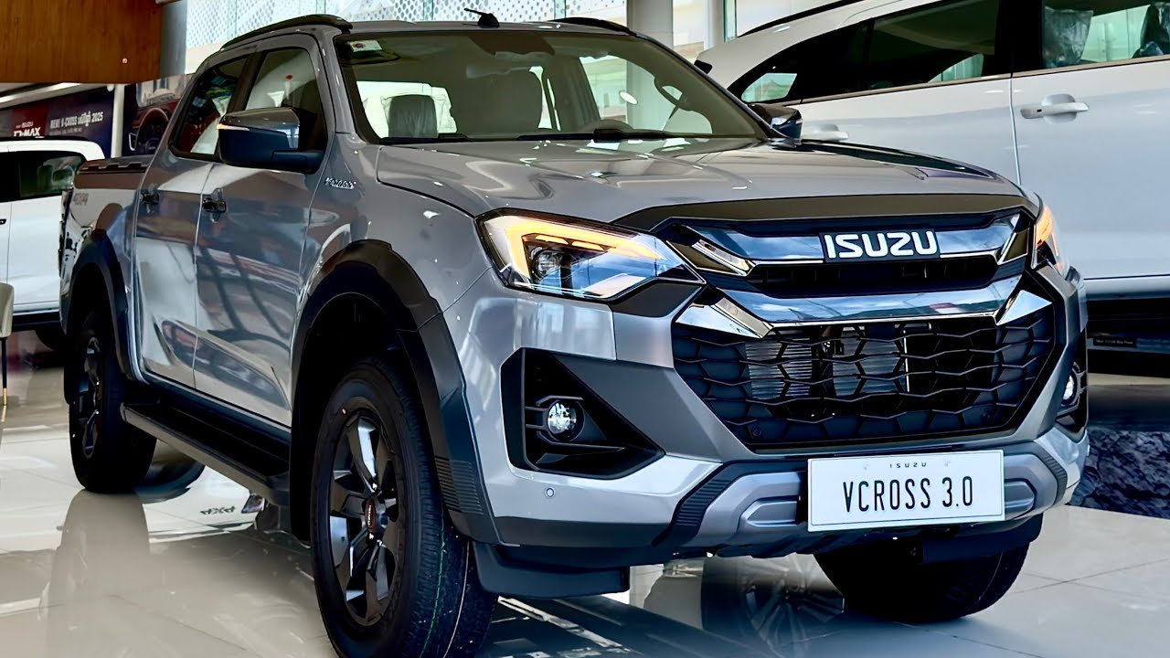 Новинка! Совершенно новый Isuzu D-Max V-Cross | Новые внедорожные характеристики, роскошный интер...