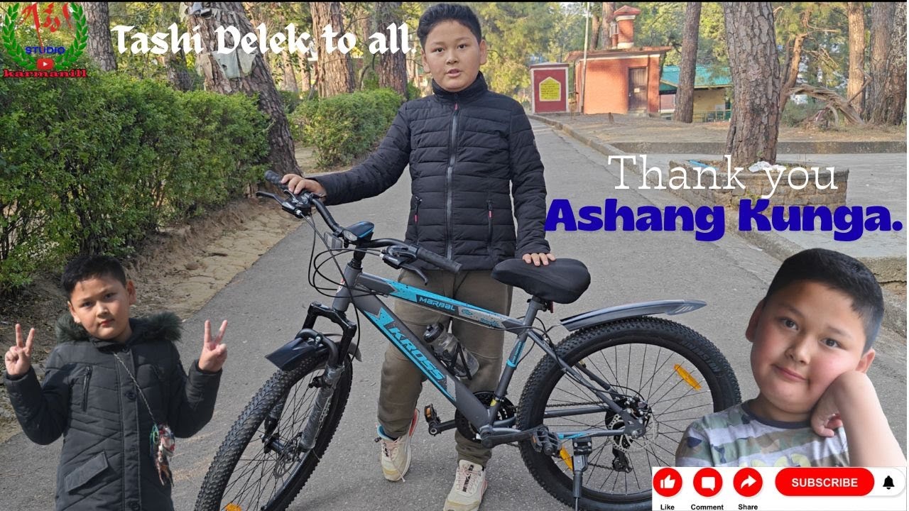 Thank you Ashang Tenzin Kunga for beautiful Gift. #tibetanvloger #winterholliday please do subscribe