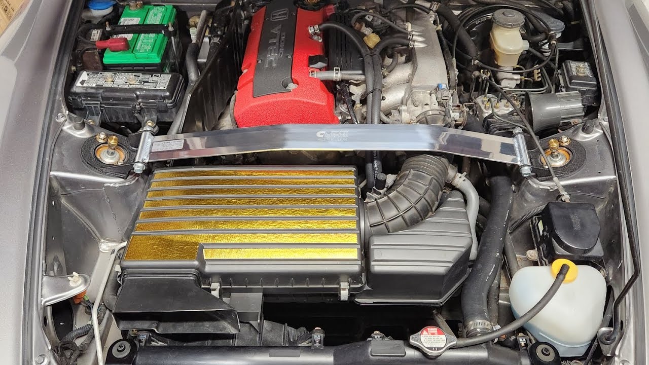 Cusco Front Strut Bar Install: 2001 Honda S2000