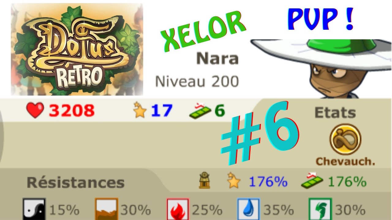 Dofus Retro -  Xelor 17 pa / 6 pm /  Multi - Baguetterelle & Horloge - PVP #6