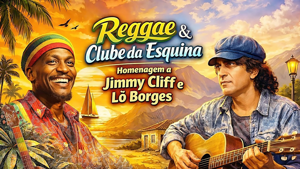 Reggae & Clube da Esquina | Homenagem a Jimmy Cliff e Lô Borges #Reggae #JimmyCliff #ClubeDaEsquina