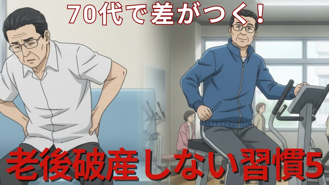 70代で「老後破産しない人」が必ず続けている習慣5選【シニア朗読雑学】