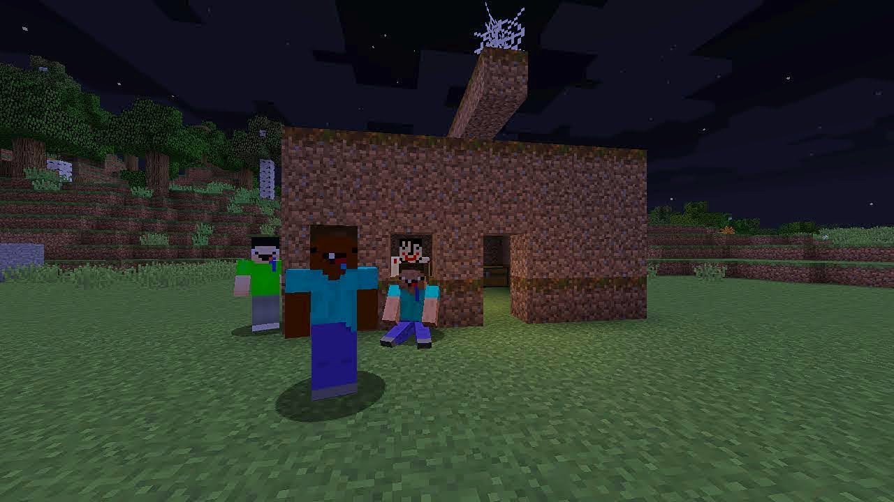 3 NOOBS VS MOMO MINECRAFT TROLL + ROLEPLAY