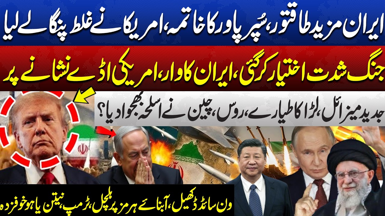 Iran US War: China, Russia Provide Jets to Iran? | Trump & Netanyahu Concerned | Khalid Chishti
