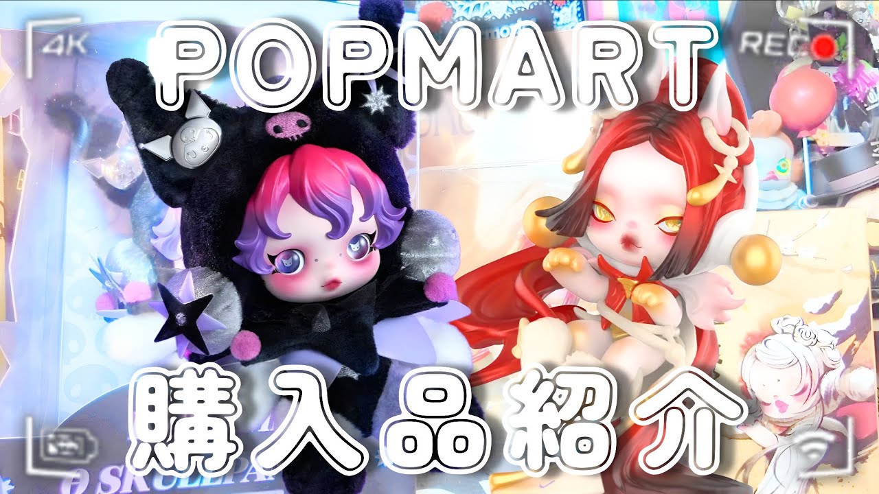 【POPMART】SKULLPANDAの可愛いやつを紹介します🖤⋆͛*͛  #553