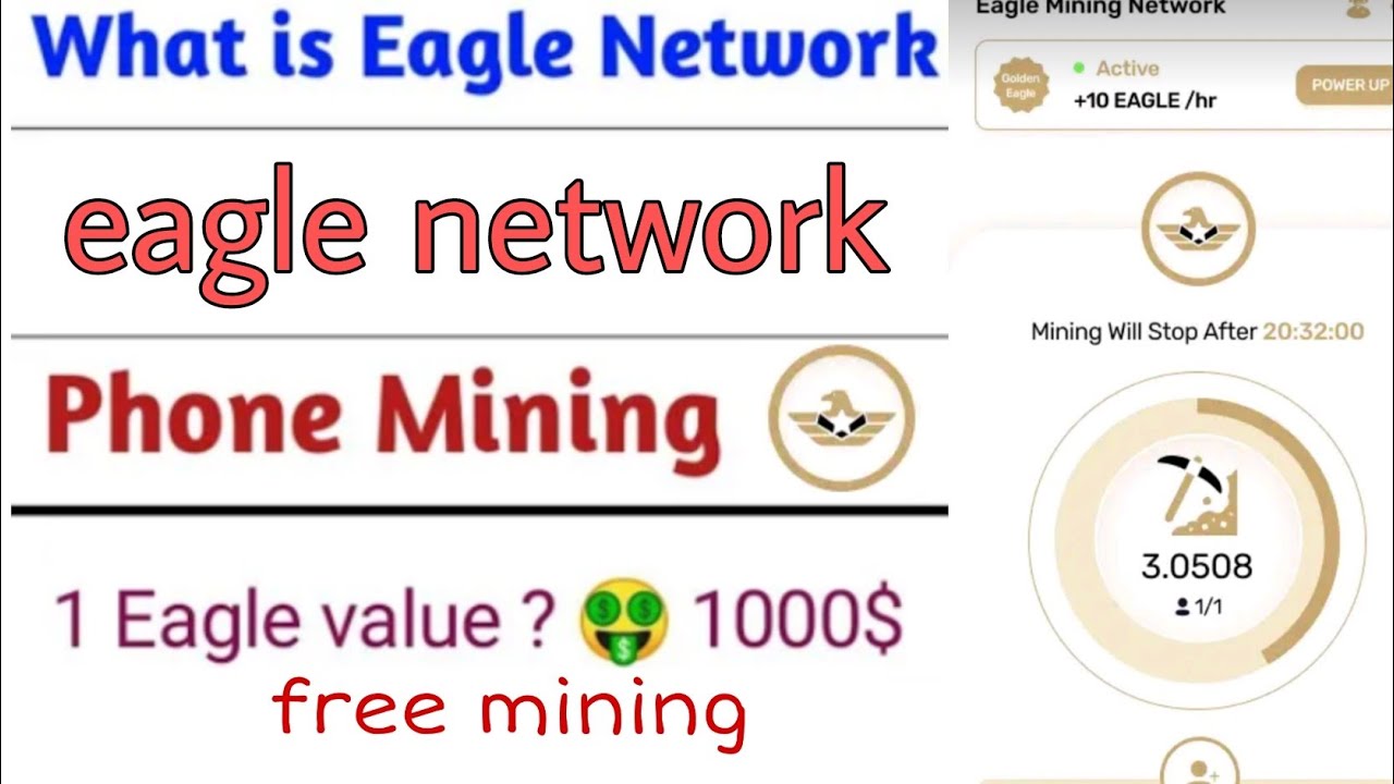 🔥Eagle Coin Mining App | Eagle Network App Full Review | What Is Eagle Network | eagle network