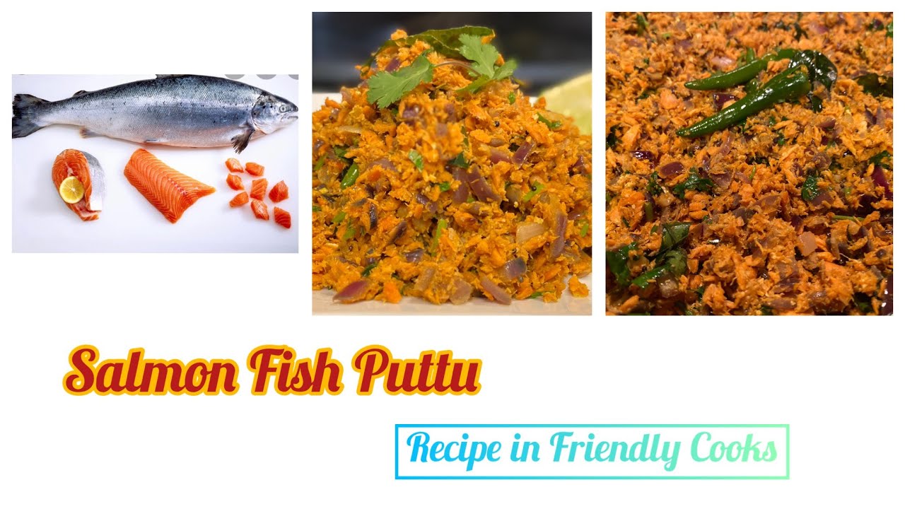 Salmon 🍣 Fish 🐟 Puttu Recipe in Tamil / Fish Recipe in Tamil / Fish Puttu Recipe in Tamil