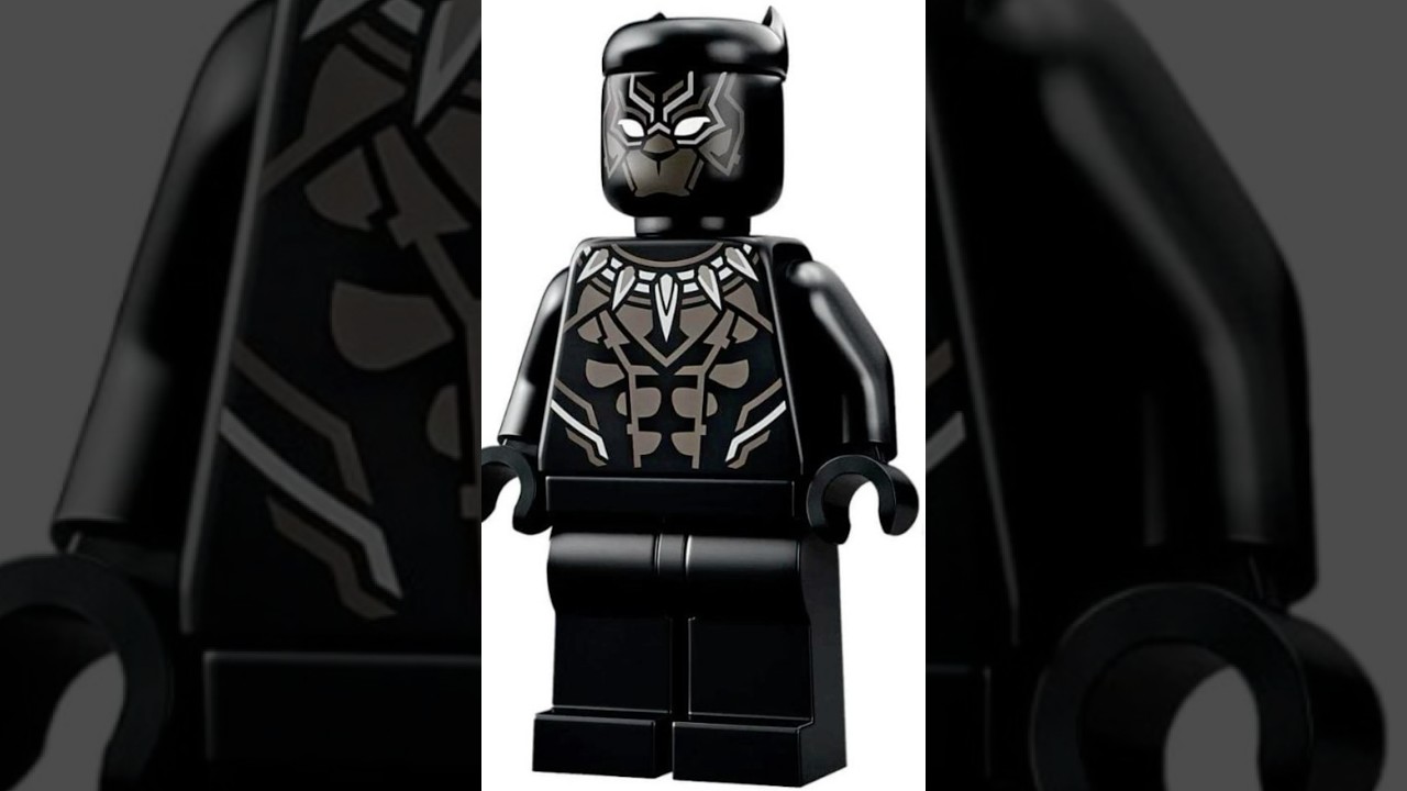 Evolution of LEGO Black Panther (2016-2025) #lego #marvelminifigures