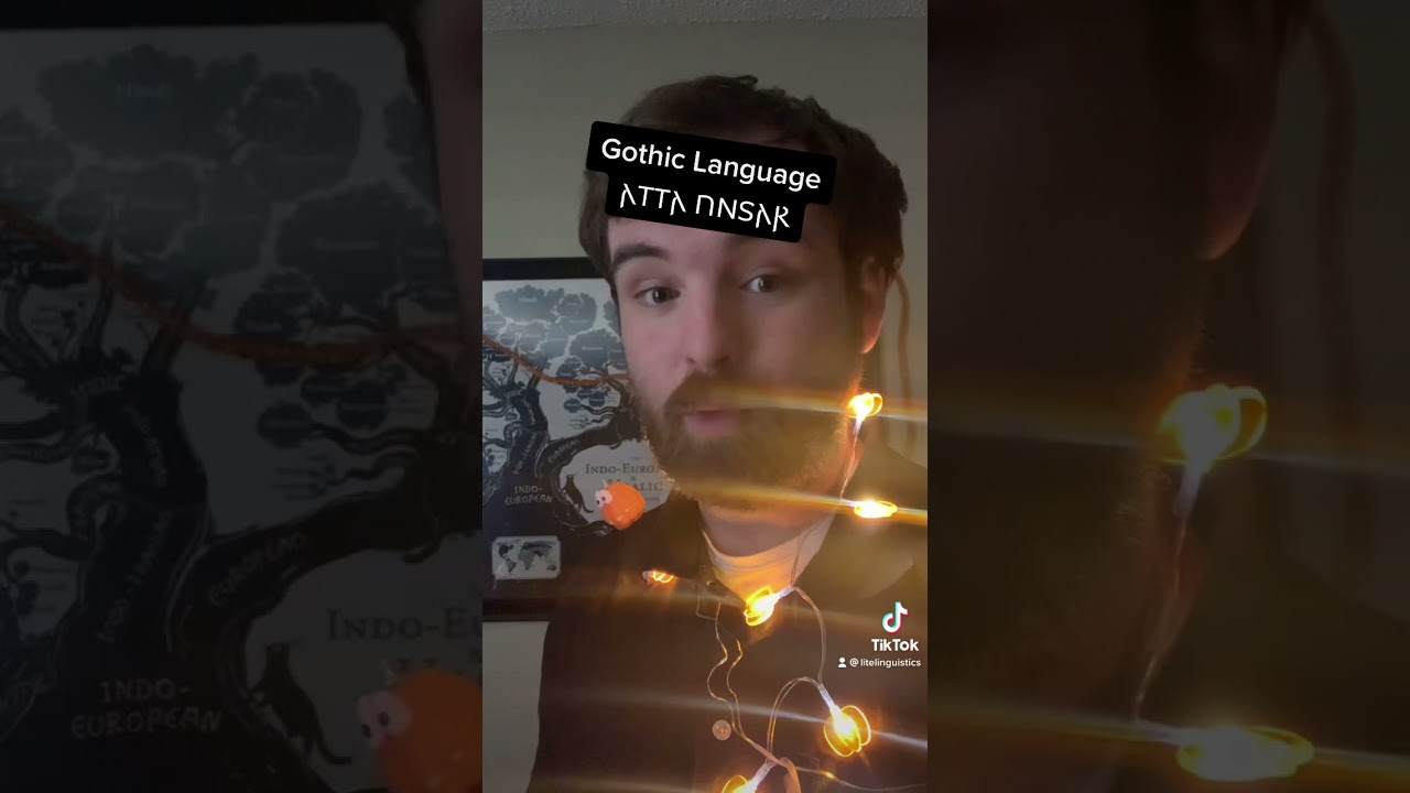 The Gothic Language. #shorts #linguistics #halloween
