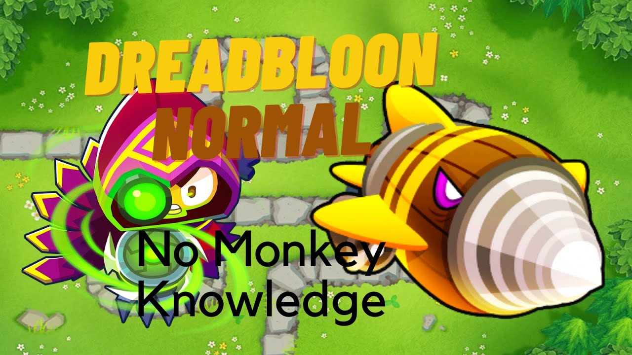 Dreadbloon Normal Tutorial | No Monkey Knowledge | BTD6 Monkey Meadow