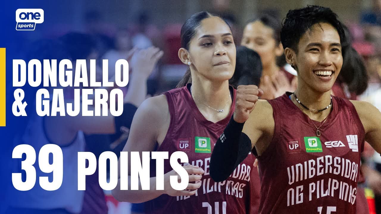 Dongallo, Gajero COMBINED 39 PTS for UP vs. NU ✊🏽 | UAAP SEASON 88 WOMEN’S VOLLEYBALL | HIGHLIGHTS