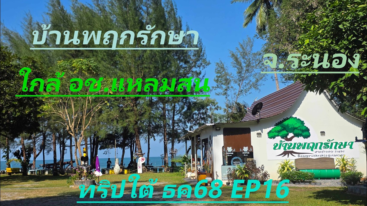 บ้านพฤกรักษา ลานกางเต็นท์ 2คืนจ.ระนอง EP16