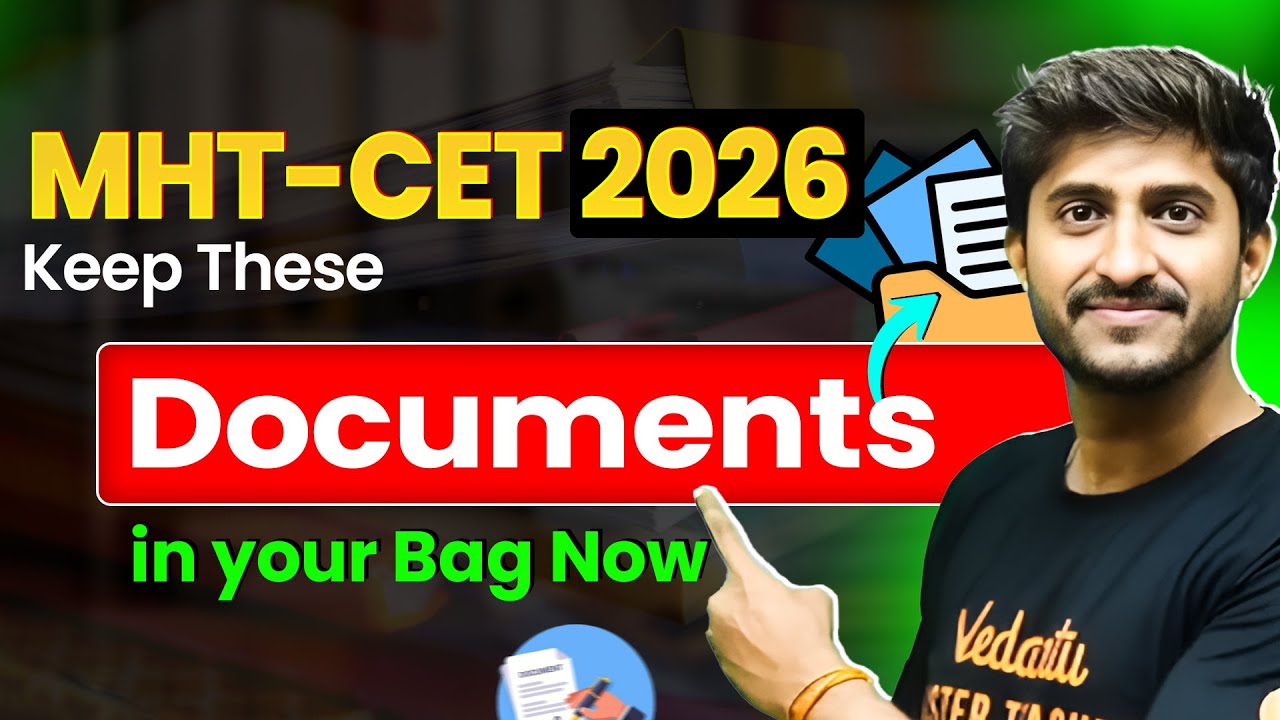 MHT- CET 2026: Keep These Documents Ready | MHT-CET Registrations | Govind sir