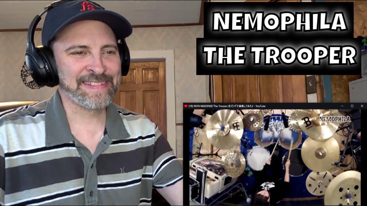 NEMOPHILA - THE TROOPER (IRON MAIDEN COVER) - Reaction