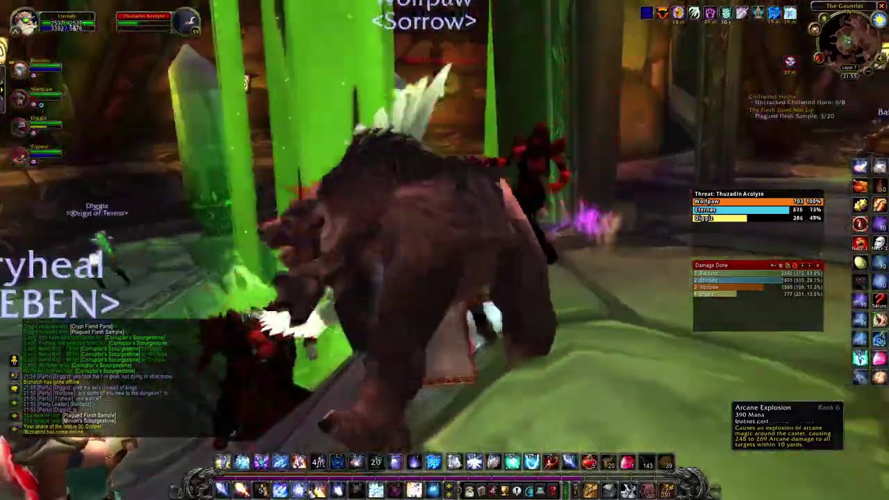 Wow Classic Harcore - Stratholme undead side