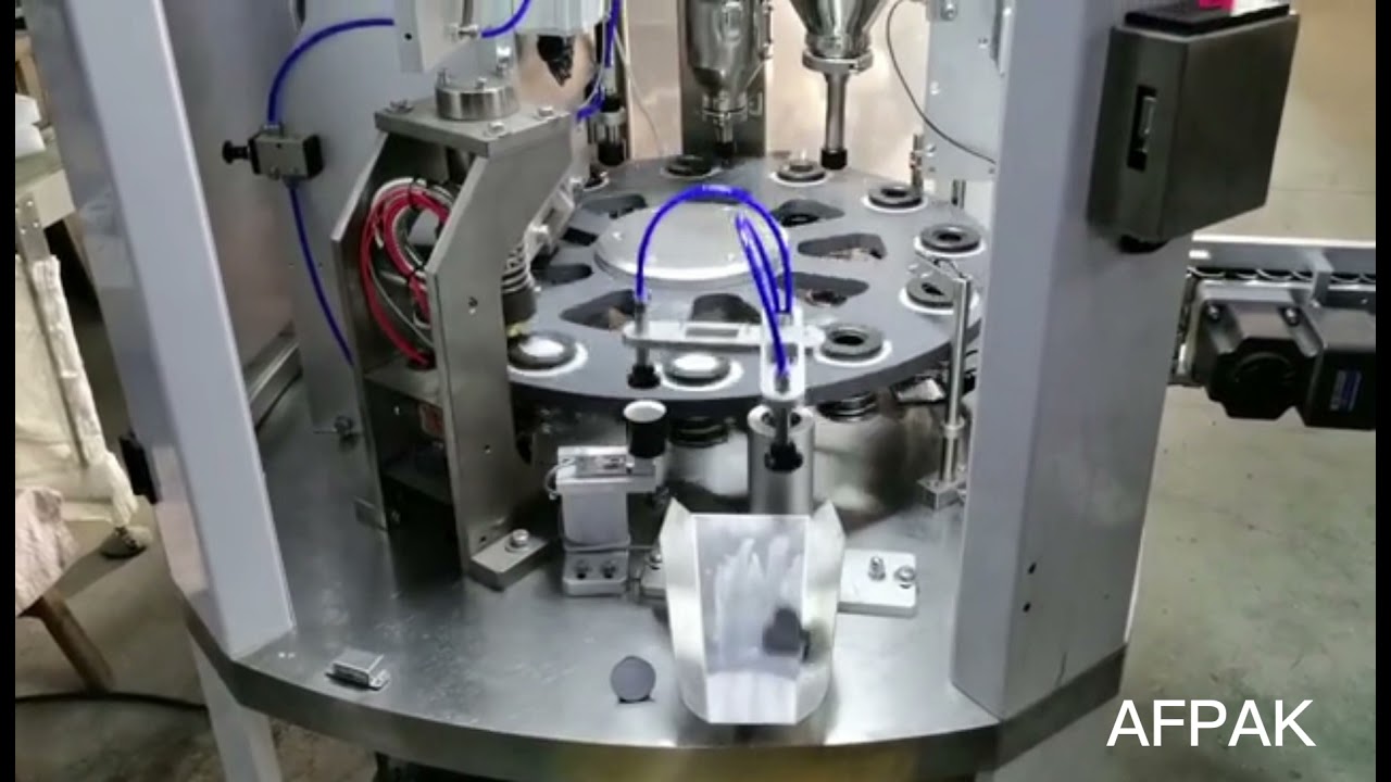 Rotary type Terracaps nespresso bio capsules Filling SEALING Machine