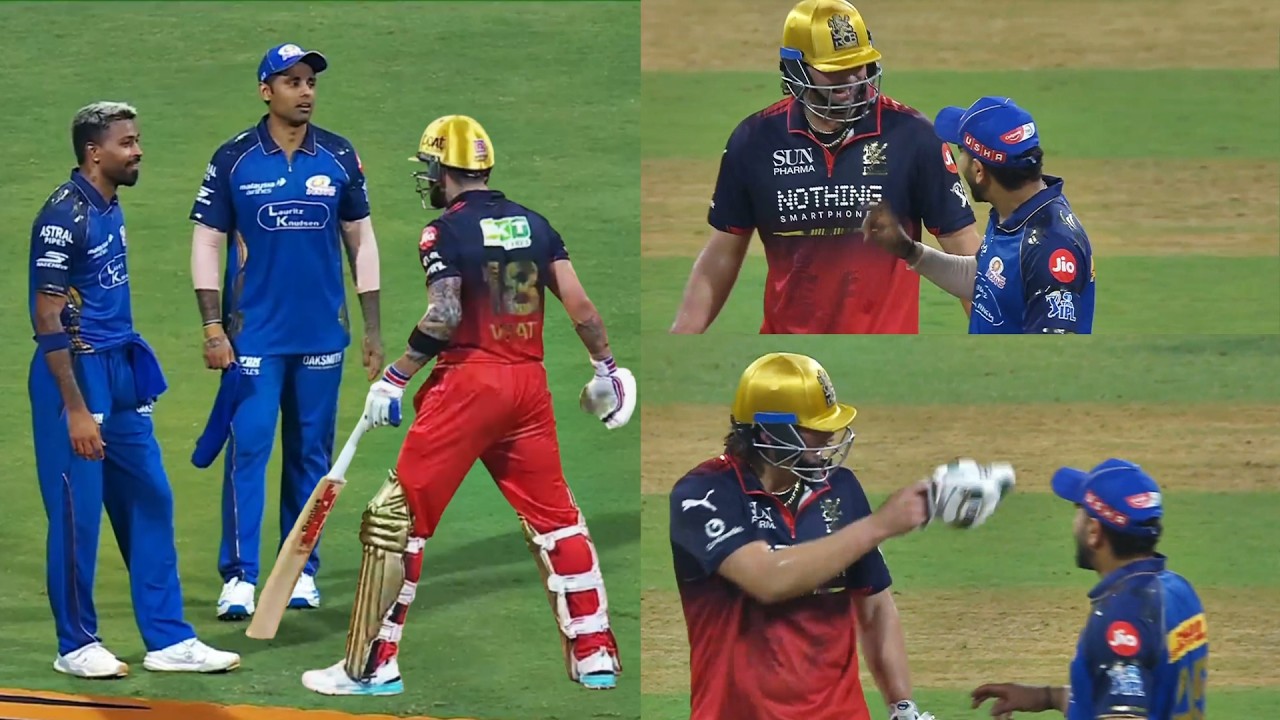 Rohit Sharma Fight with Tim David | Virat Kohli Clash with Hardik Pandya & Surya | RCB vs MI IPL 26