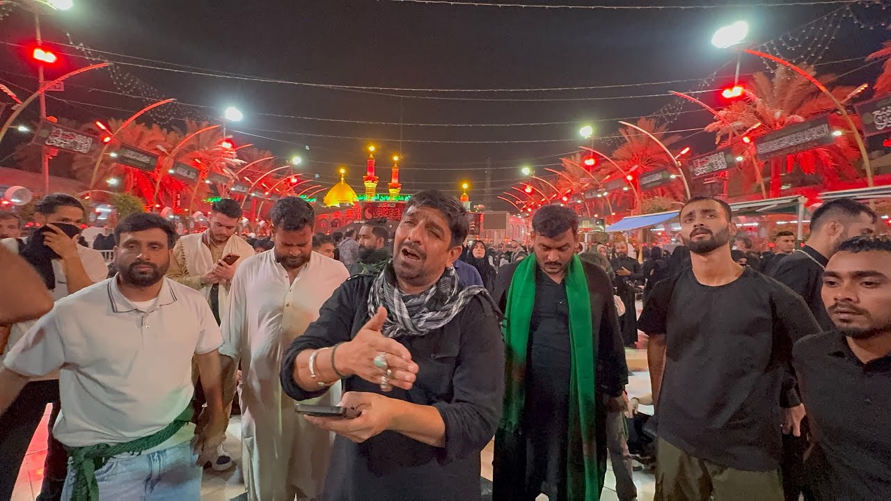 Arbaeen 2025 Bainul Haramain Karbala Iraq | Nohakhwani Taqi Nowganvi | Ab To Aajao Mere Baba