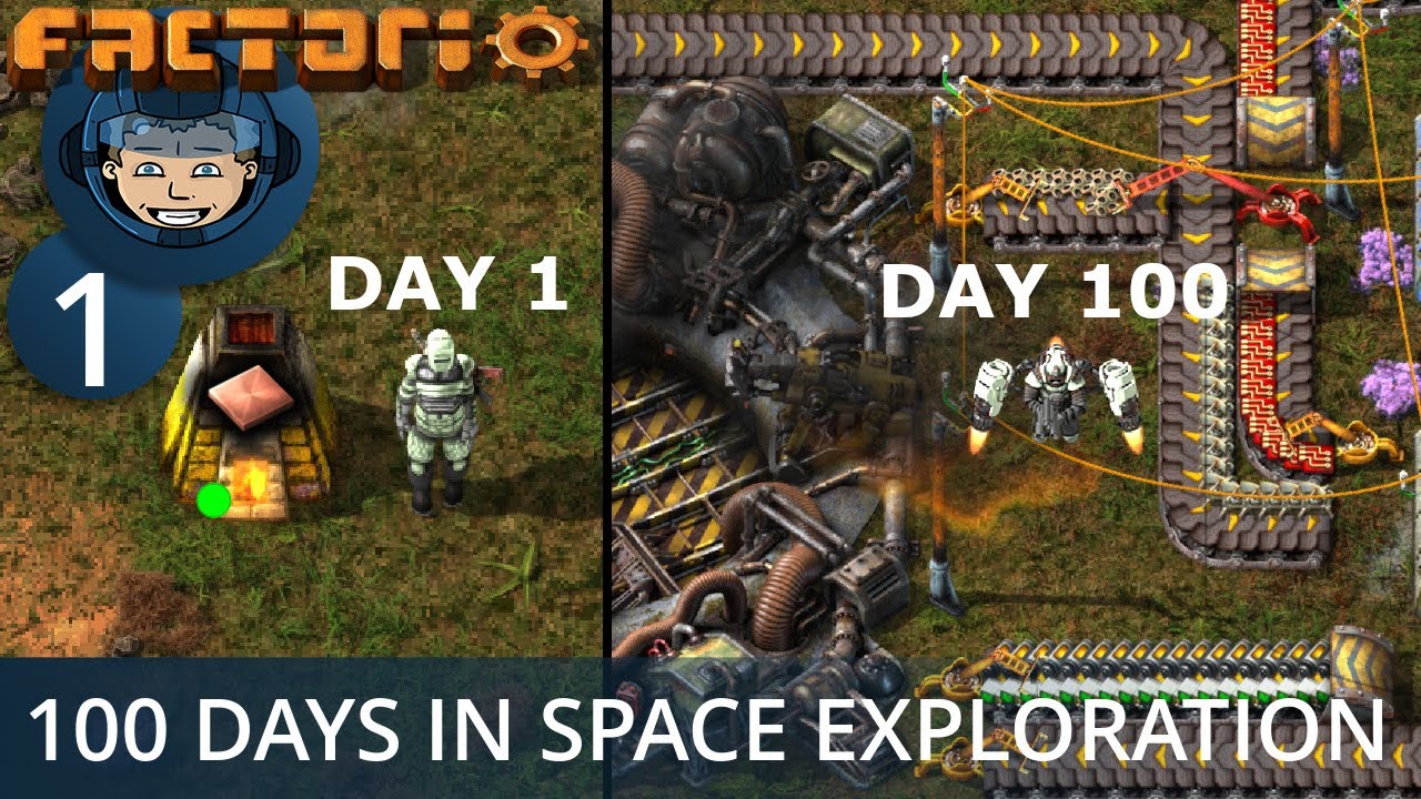 I Spent 100 Days in Factorio 