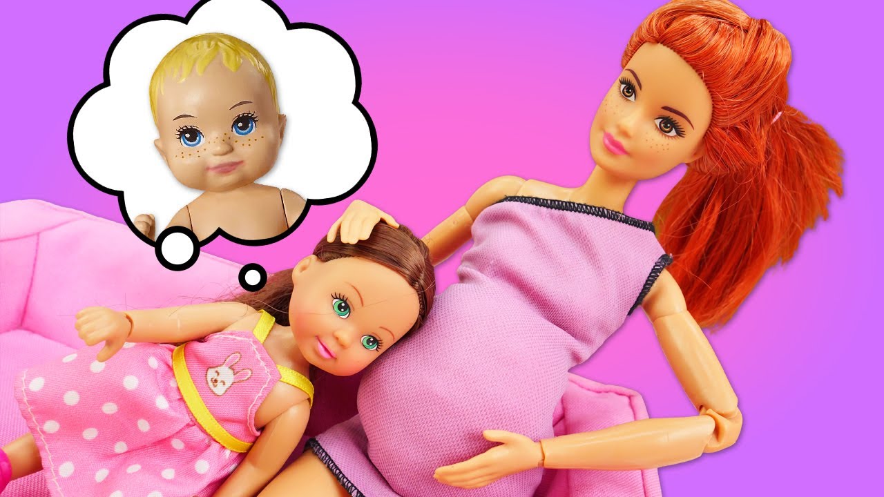 Barbie kuklası ile oynanan videolar. Barbie kuklası ve Ken ile oyun sahneleri.